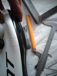 posizionamento tacchette scarpe